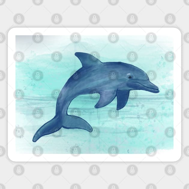 Dolphin Magnet by Artistica